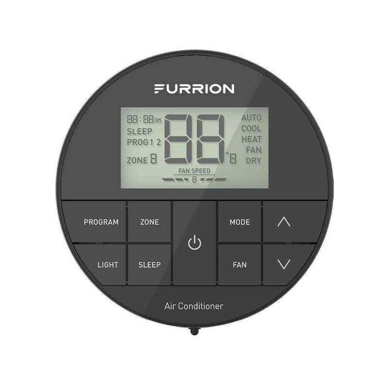 Thermostat Mural Furrion Chill™ HE Programmable Multi-Zones 12V – Écran LCD et Contrôle Ventilation
