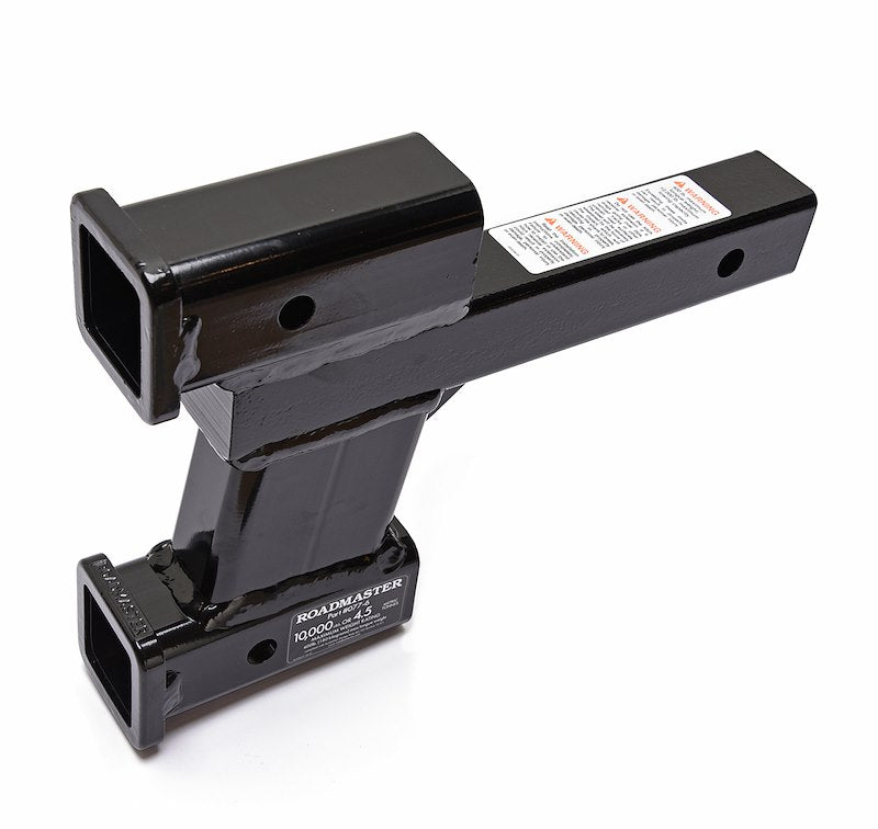 Adaptateur d’attelage Roadmaster 14-1619 – Récepteur 2 pouces, abaissement/élévation 6" et 2", 10 000 lb