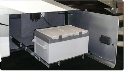Plateau coulissant réfrigérateur MOR/ryde MOR/stor – 225 lb, 95,5 x 54,8 x 12,7 cm, glissière à billes