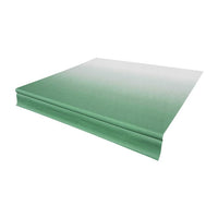 Toile d’auvent Solera 20 pi – Remplacement universel en vinyle vert avec protecteur blanc