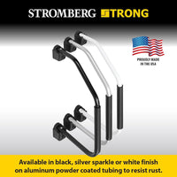 Stromberg Carlson 20-0623 Lend-a-Hand Access Ramp for RV Steps - Black Aluminum with Foam Handle