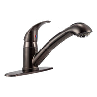 Robinet de cuisine Dura Faucet 10-0065 à bec rétractable – Bronze vénitien