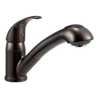Robinet de cuisine Dura Faucet 10-0065 à bec rétractable – Bronze vénitien