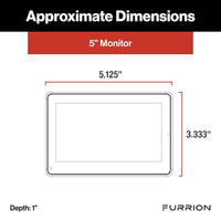 Caméra de recul sans fil Furrion Vision S+ avec écran 5" HD, vision nocturne et enregistrement SD