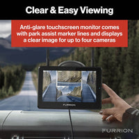 Caméra de recul sans fil Furrion Vision S+ avec écran 5" HD, vision nocturne et enregistrement SD