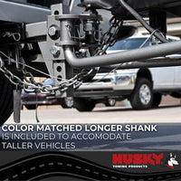 Husky Center Line CLFS 07-8385 - Weight Distribution Hitch with Built-In Sway Control, 8,000 lbs