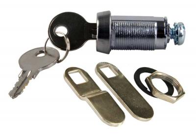 JR Products 20-1653 – Cylindre de serrure universel 1-1/8" pour portes de compartiment à bagages