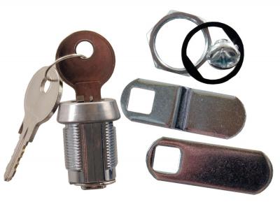 Barillet de serrure JR Products 20-1652 pour portes de compartiments à bagages – Universel 7/8 po