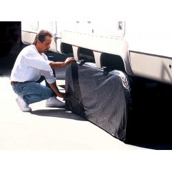 Housse de pneus double ADCO 27-29 po – Vinyle noir, protection UV et intempéries