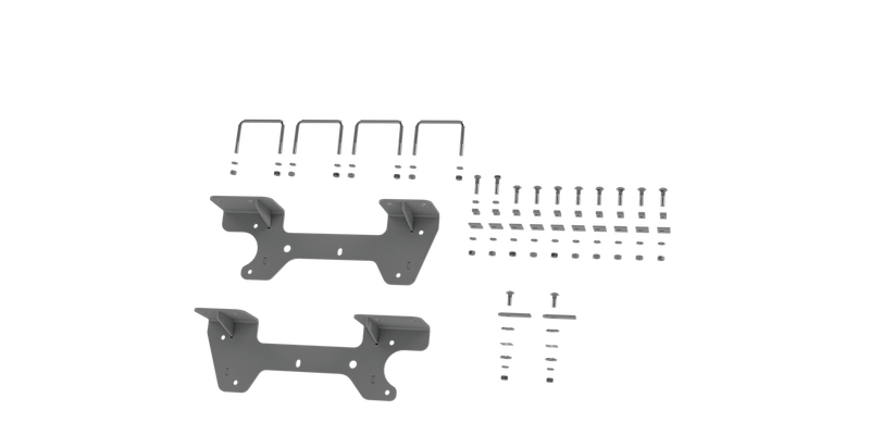 B&W Trailer Hitches 62-5106 – Kit de rails de remplacement Patriot 5th Wheel pour RVK2504 | Attelage 5e roue robuste