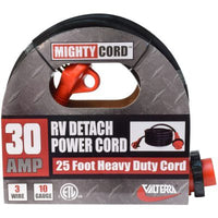 Valterra Mighty Cord 30A Power Cord – 25 ft Locking