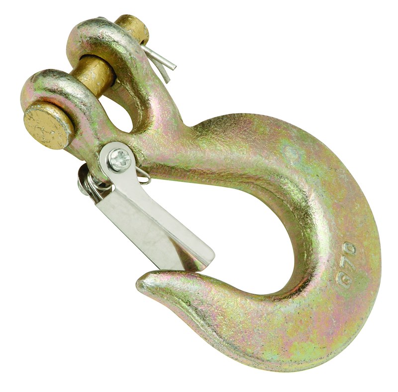 Crochet de treuil Fulton 44159 – Acier 5/16 po avec loquet de sécurité