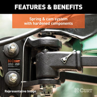 CURT TruTrack™ Weight Distribution Hitch 71-8501 – 8000 lb