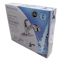 Premium Phoenix 25-4961 Matte Black Kitchen Faucet with Pull-Down Spout