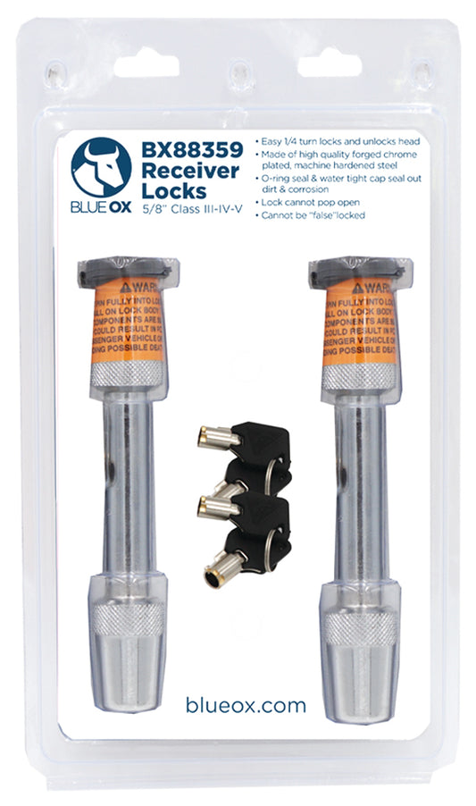 Goupille d’attelage verrouillable 1/2" Blue Ox 55-4931 (ensemble de 2)
