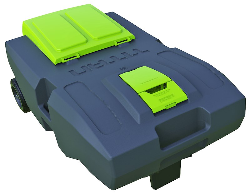 Réservoir portable Thetford Titan Tote 27 gallons avec roues robustes pour VR et camping