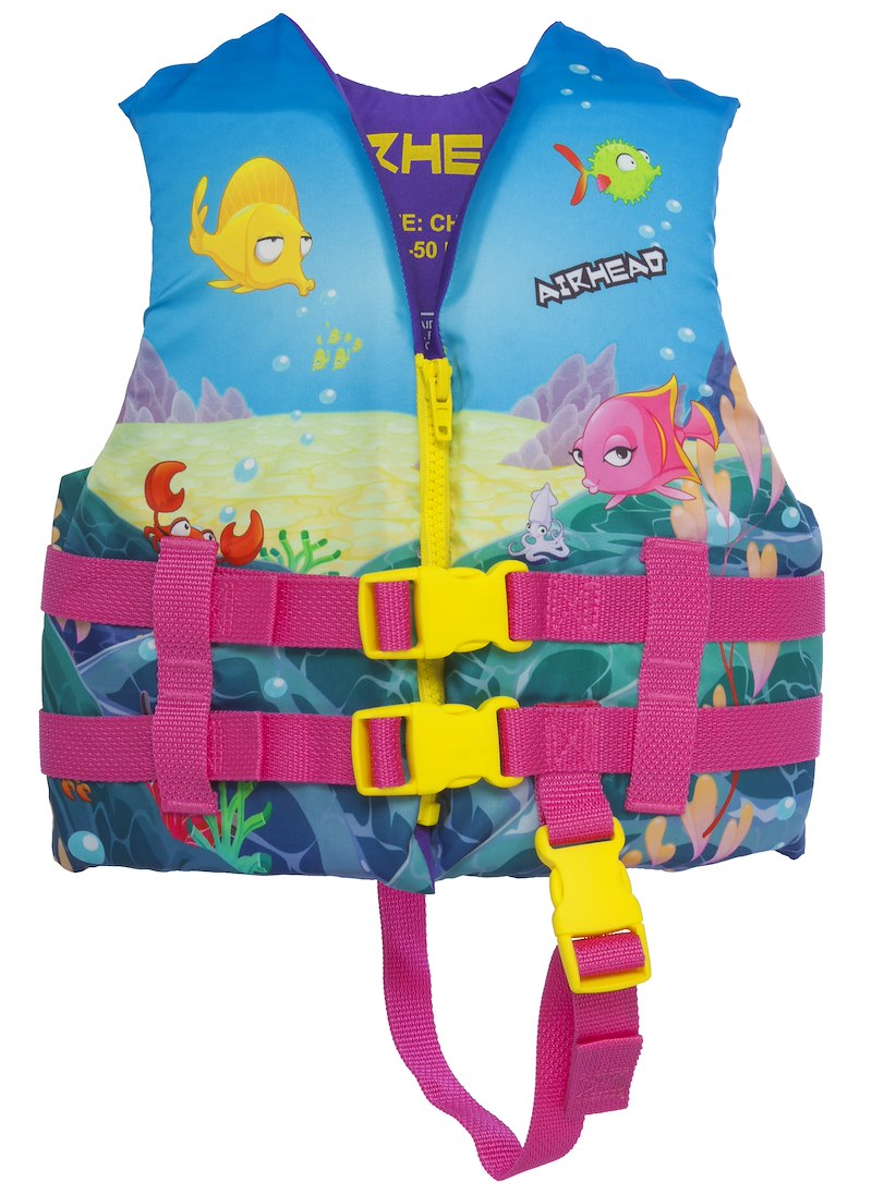 Airhead Reef Kids Life Jacket | Certified Safety Vest