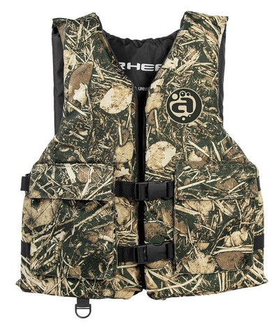 Yukon Airhead Type III Camo Life Jacket - Large (50 to 60 in)