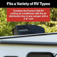 Assemblage plafond climatiseur Furrion Chill™ pour VR | Compatible systèmes gainés et non gainés