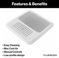 Assemblage plafond climatiseur Furrion Chill™ pour VR | Compatible systèmes gainés et non gainés
