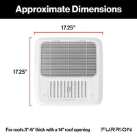 Assemblage plafond climatiseur Furrion Chill™ pour VR | Compatible systèmes gainés et non gainés