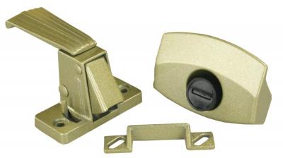 Poignée de porte intérieure VR non verrouillable or avec vis
