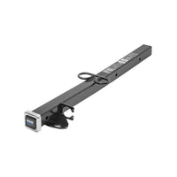 Adaptateur récepteur 2-1/2 à 2 po attelage remorque robuste noir