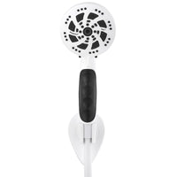 Oxyenics Fury™ White Showerhead with 5 Adjustable Sprays and 72" Hose