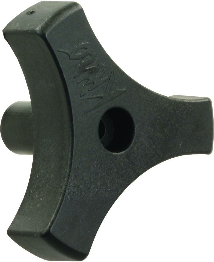 Bouton de fenêtre VR noir 3 languettes 9/16" – Remplacement manivelle