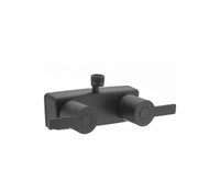 Robinet de douche RV Dura Faucet 09-1254 noir mat 2 valves 4 pouces
