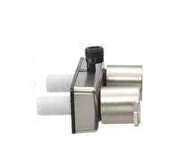 Valve de douche RV Dura Faucet 09-1253 | Montage mural 2 valves satin nickel
