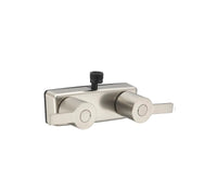 Valve de douche RV Dura Faucet 09-1253 | Montage mural 2 valves satin nickel