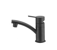Matte Black RV Bathroom Sink Faucet - 1 Handle Deck Mount