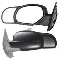 Miroirs de remorquage Chevrolet 2007-2013 – Snap-on noir (paire)
