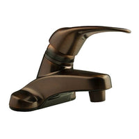 Robinet lavabo simple bronze huilé 4 pouces VR