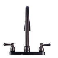 Robinet cuisine Dura Faucet bronze vénitien avec bec extractible 15"