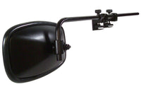 CIPA 11980 Adjustable Towing Mirror with Dual Clamp Bar