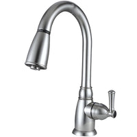 VR Kitchen Faucet with Pull-Down 15" Spout in Brushed Nickel