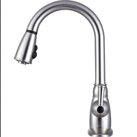 VR Kitchen Faucet with Pull-Down 15" Spout in Brushed Nickel