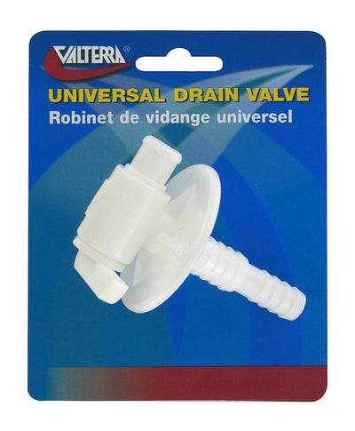 Valve vidange universelle réservoir eau VR 1/2" 3/4" barb