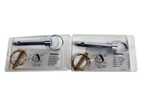 Self-Retention Tow Bar Pins 1/2" with Clips (2 Pack)