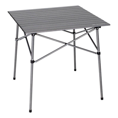 27" Hybrid Aluminum Folding Camping Table with Transport Bag