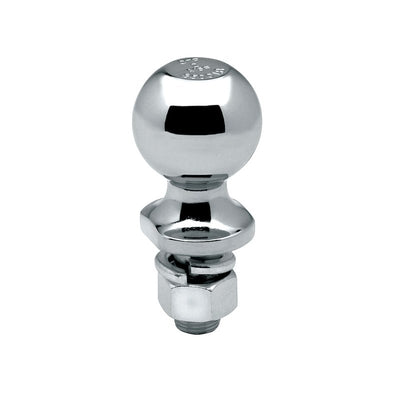 Boule attelage 2 pouces 3500 lb acier chromé remorque