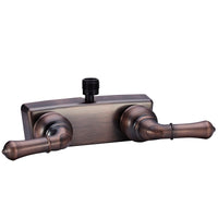 Robinet douche VR bronze 2 poignées 4 pouces Classical