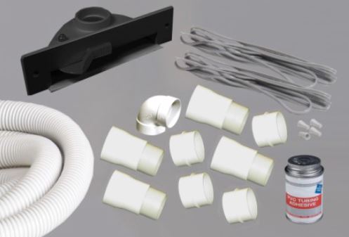 VacPan ramasse poussiere aspirateur central VR encastré noir