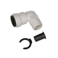Raccord AquaLock 1/2" Coude 90° Quick Connect NPT | Fitting plomberie sans fuite