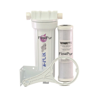 Systeme filtration eau VR 5 microns charbon GAC complet