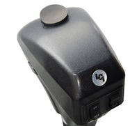 Capuchon cric Lippert Power Tongue Jack noir caoutchouc