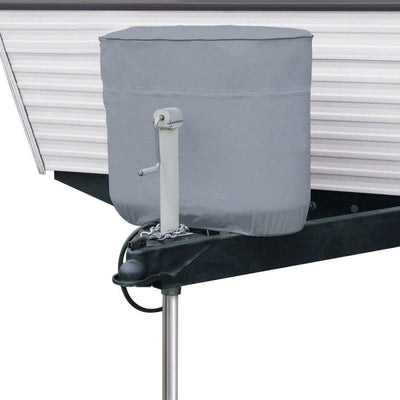 Couvre bonbonne propane double 20 lb VR vinyle gris