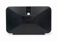 B&B Black Outdoor Shower Door for RV 12.8x8.2 Replacement